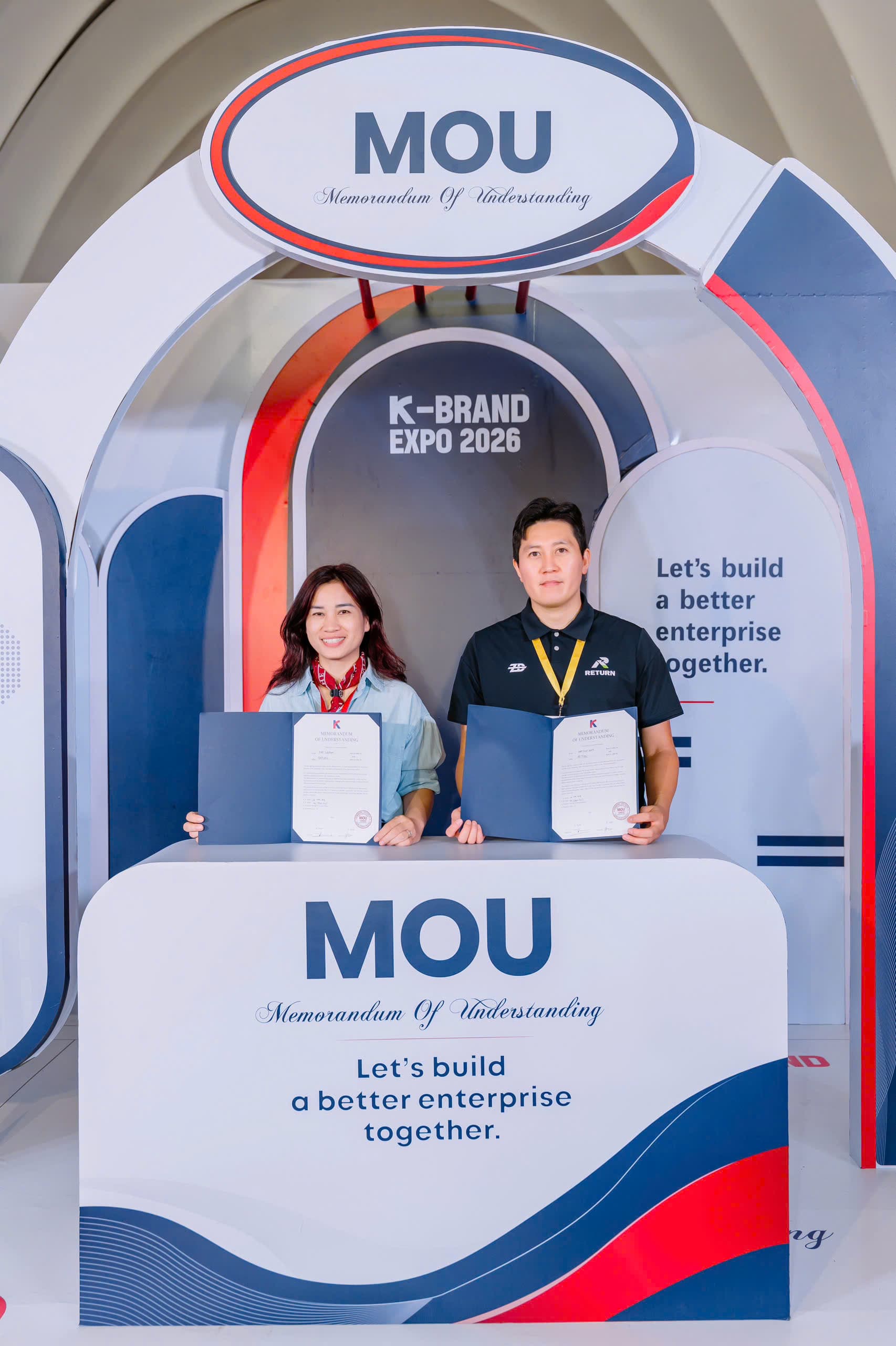 Ký kết ghi nhớ hợp tác (MOU) cùng đối tác Hàn Quốc tại khu vực K-Brand Expo 2026