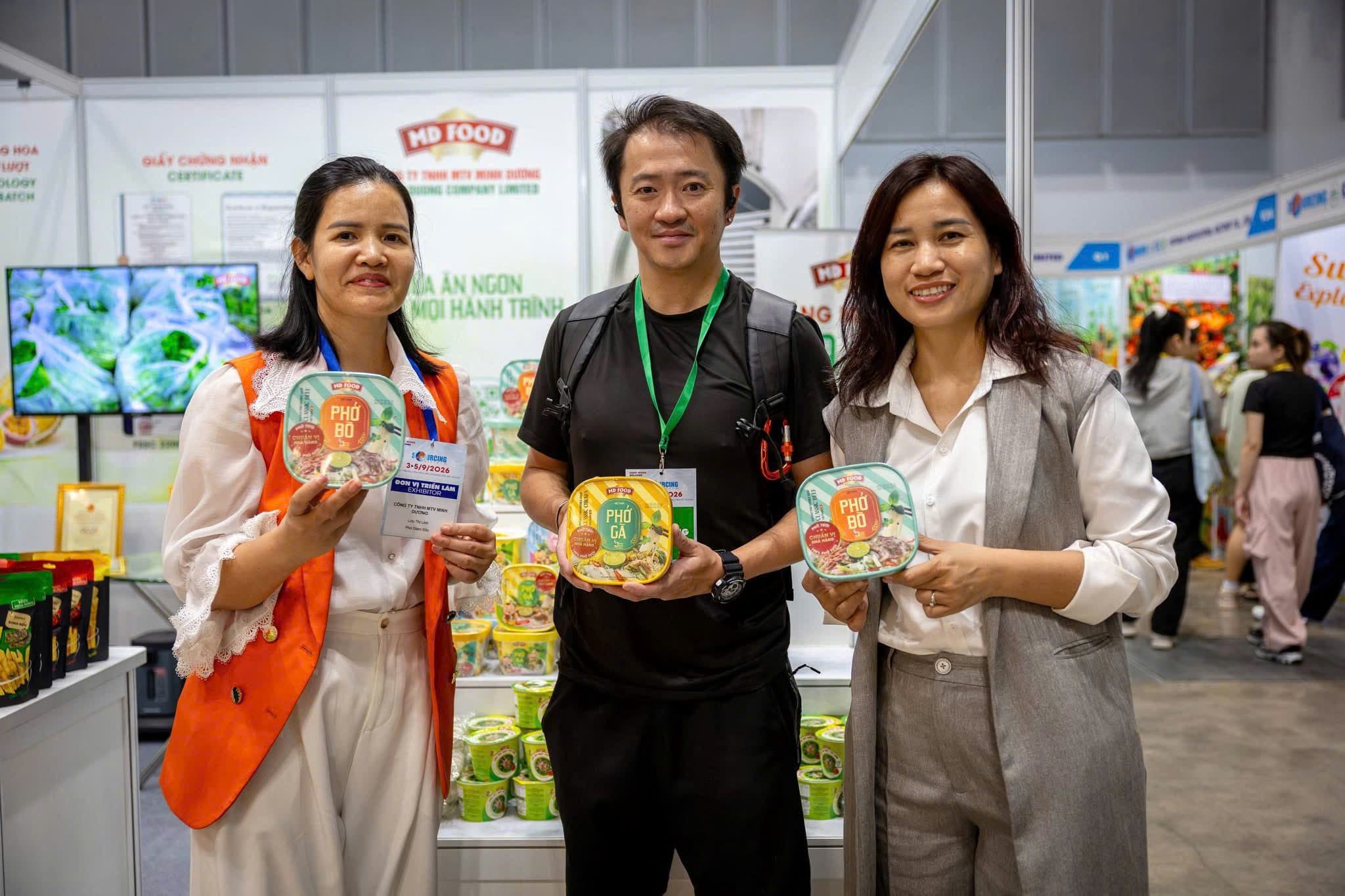 Giới thiệu dòng phở ăn liền MD Food tới đối tác quốc tế