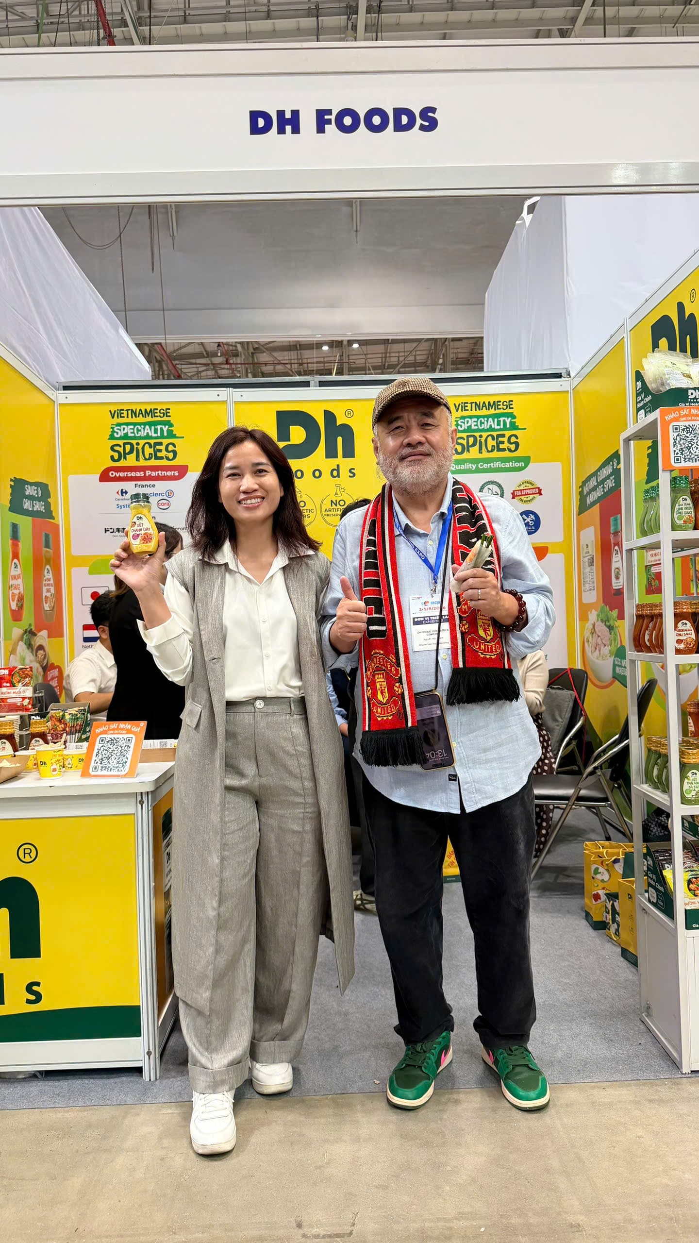 Đồng hành cùng DH Foods giới thiệu gia vị đặc sản Việt Nam tại gian hàng E19B